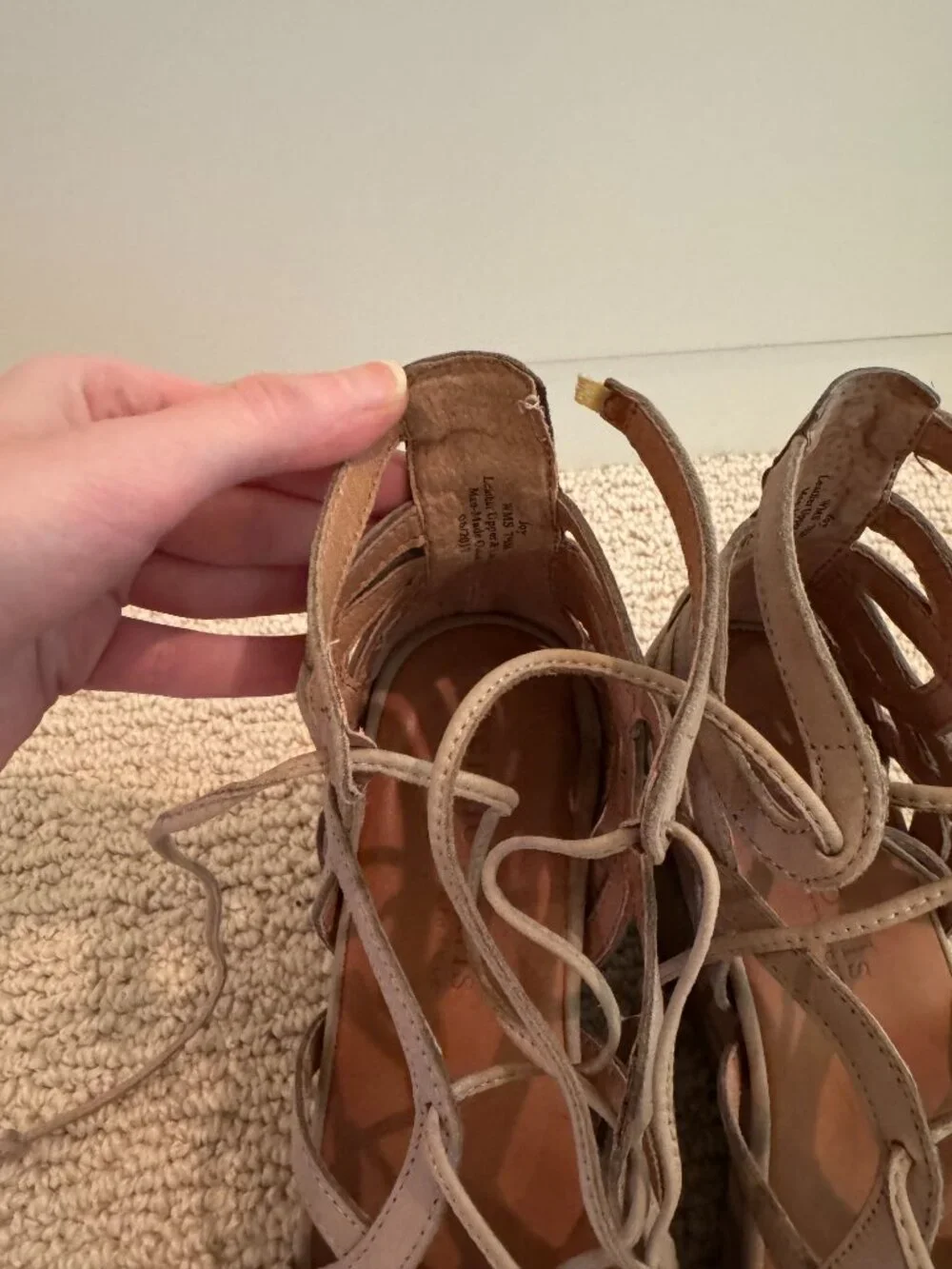 Gentle Souls Joy Platform Wedge Sandals *Flaw